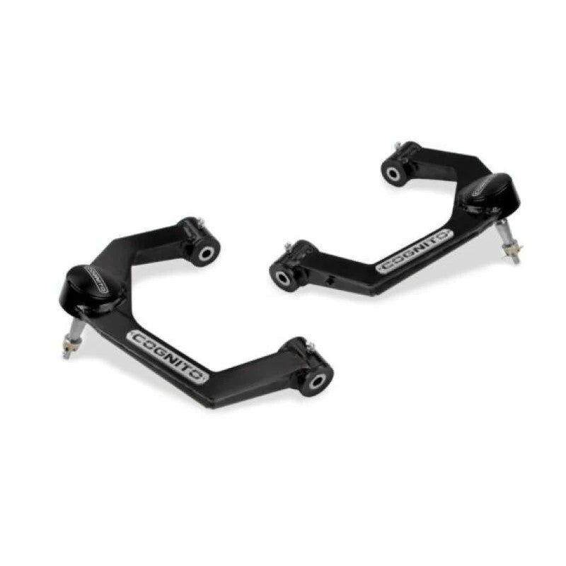 Cognito SM Series semi-gloss black boxed sheet metal uniball upper control arms for 2015-2020 Ford F-150