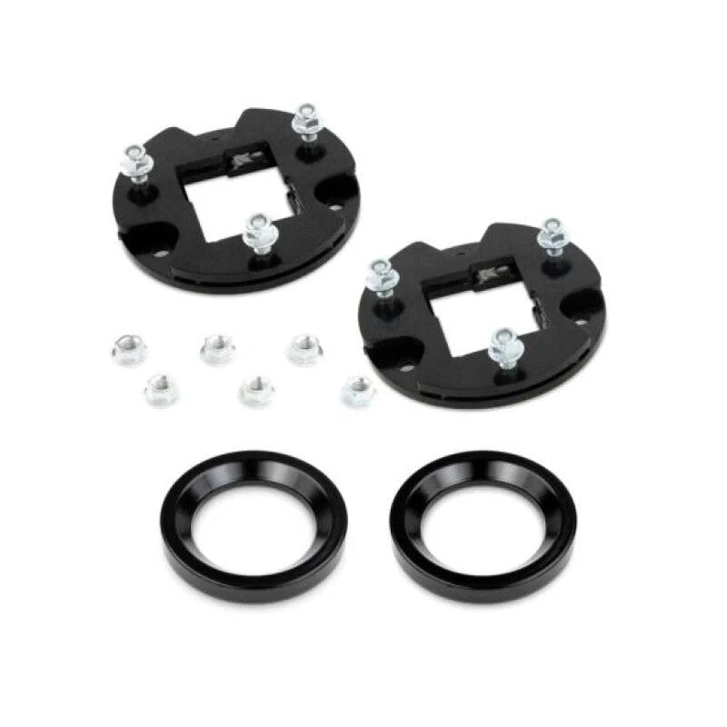 Cognito 110-91044 2-inch Economy Leveling Kit featuring steel strut and preload spacers for 2019-2025 Silverado/Sierra 1500.