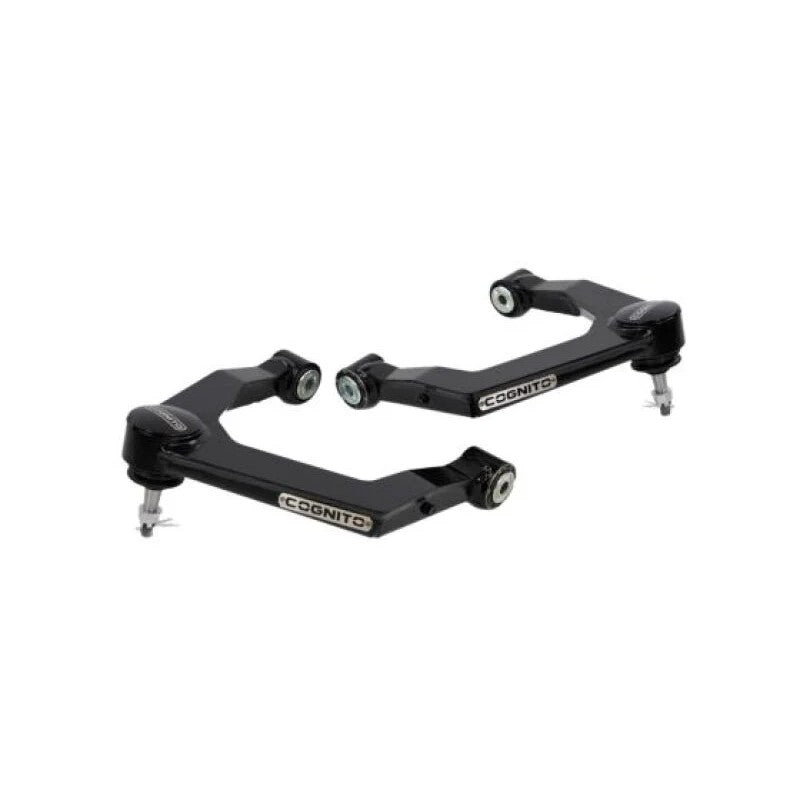Cognito SM Series semi-gloss black upper control arm kit for 2019-2025 Silverado and Sierra 1500 trucks