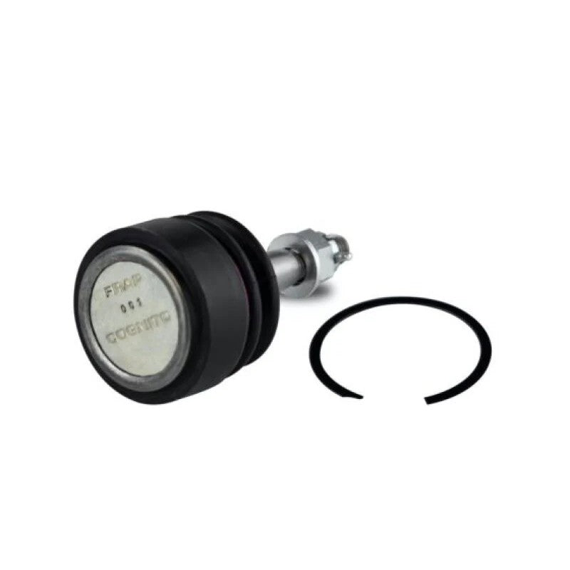 Cognito HD Series upper press-in ball joint with included castle nut, cotter pin, and rubber dust boot.