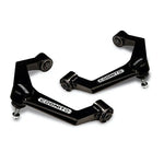 Cognito SM Series boxed sheet metal upper control arms with black powder coat and maintenance-free bushings.