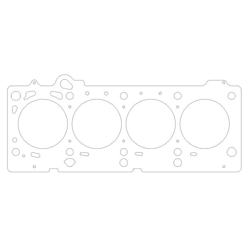 Cometic 87.5mm bore .040 inch multi-layer stainless steel head gasket with Viton coating for 2.4L turbo engines.