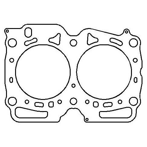 Cometic MLS-5 multi-layer stainless steel head gasket with Viton coating for Subaru EJ255 and EJ257 engines.