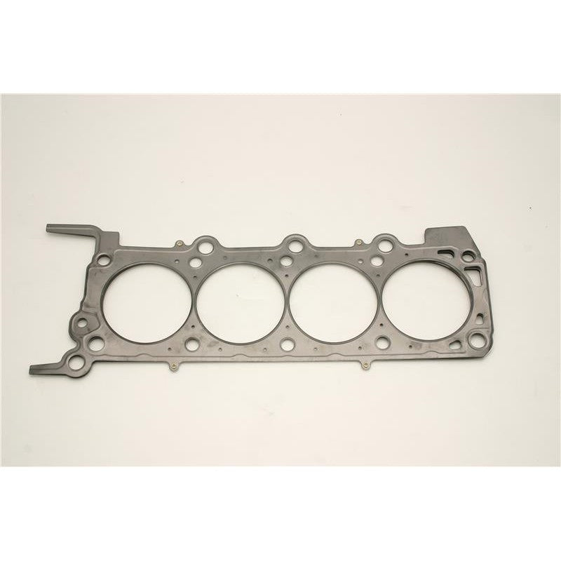 Cometic Multi-Layer Steel Left Hand Side Head Gasket with Viton coating for 94mm bore 4.6L Ford engines.
