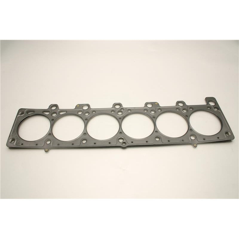 Cometic multi-layer steel head gasket for BMW M20 engines featuring an 85mm bore and Viton coating.