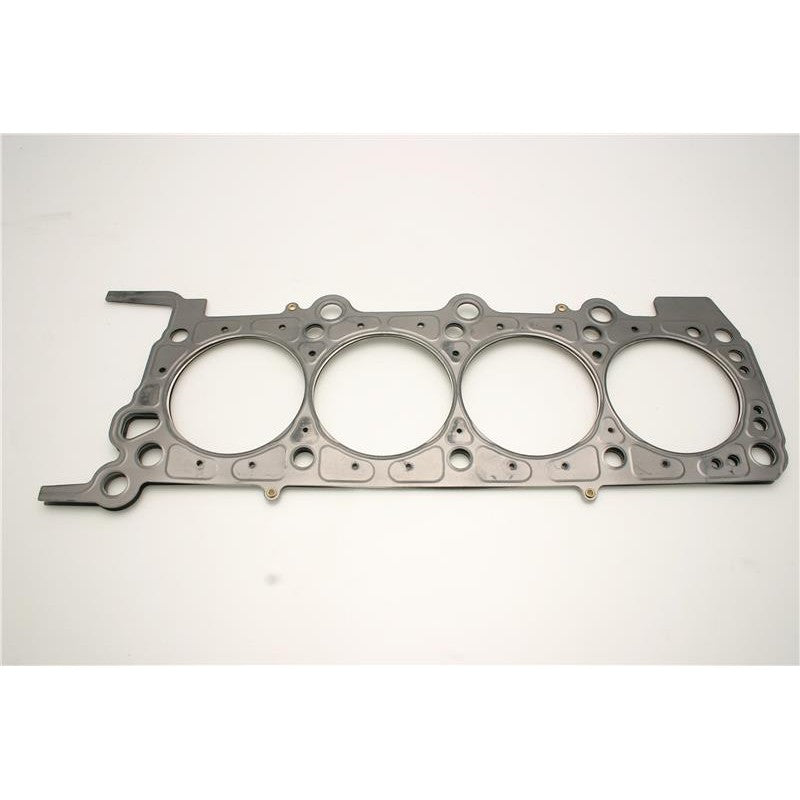 Cometic multi-layer stainless steel left side head gasket with Viton coating for Ford 4.6L V8 engines.