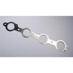 Pair of Cometic C5818-030 MLS stainless steel round port exhaust gaskets for GM LS-series engines.