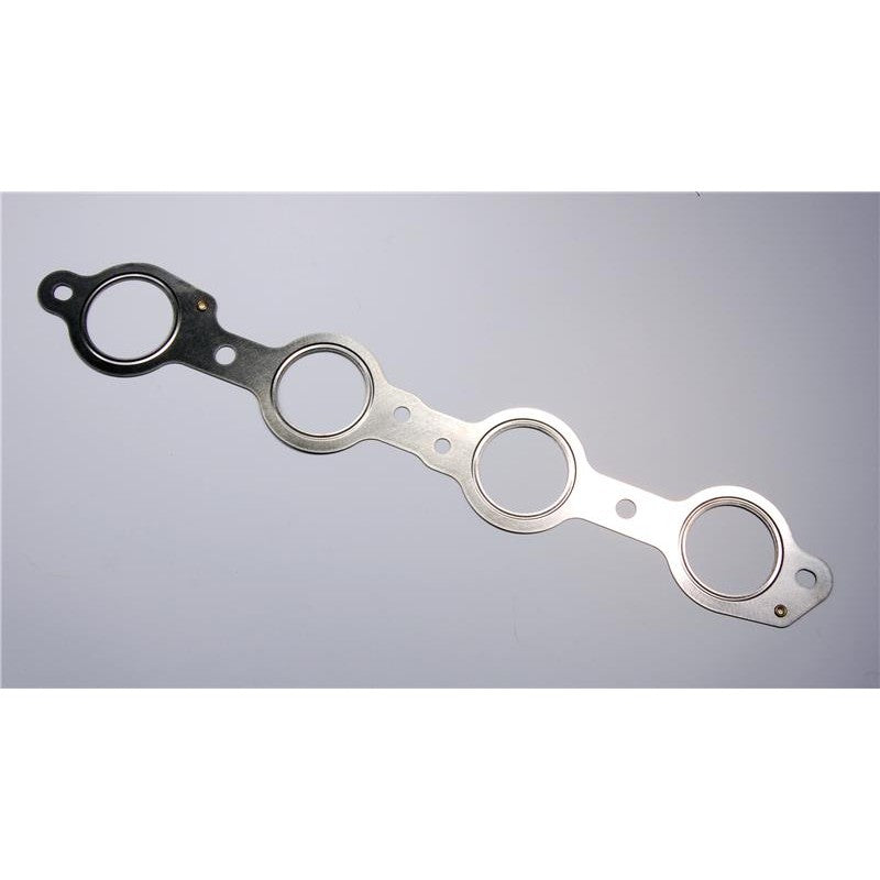 Pair of Cometic C5818-030 MLS stainless steel round port exhaust gaskets for GM LS-series engines.