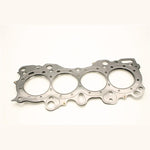 Cometic MLS head gasket for 81.5mm bore featuring embossed stainless steel layers with black Viton coating.