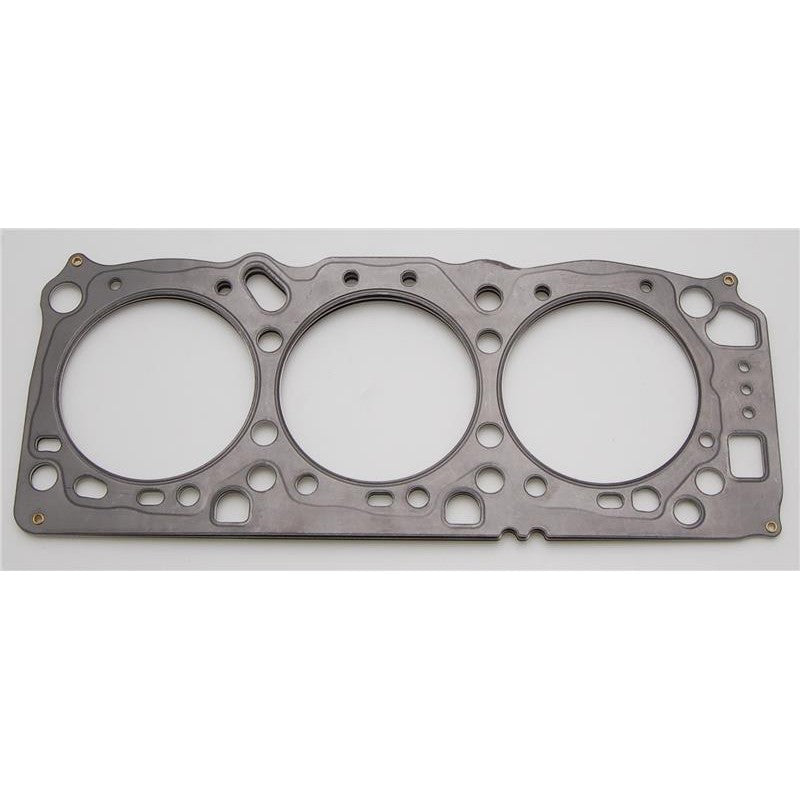 Cometic MLS head gasket for Mitsubishi 6G72 engine featuring 93mm bore and multi-layer stainless steel construction