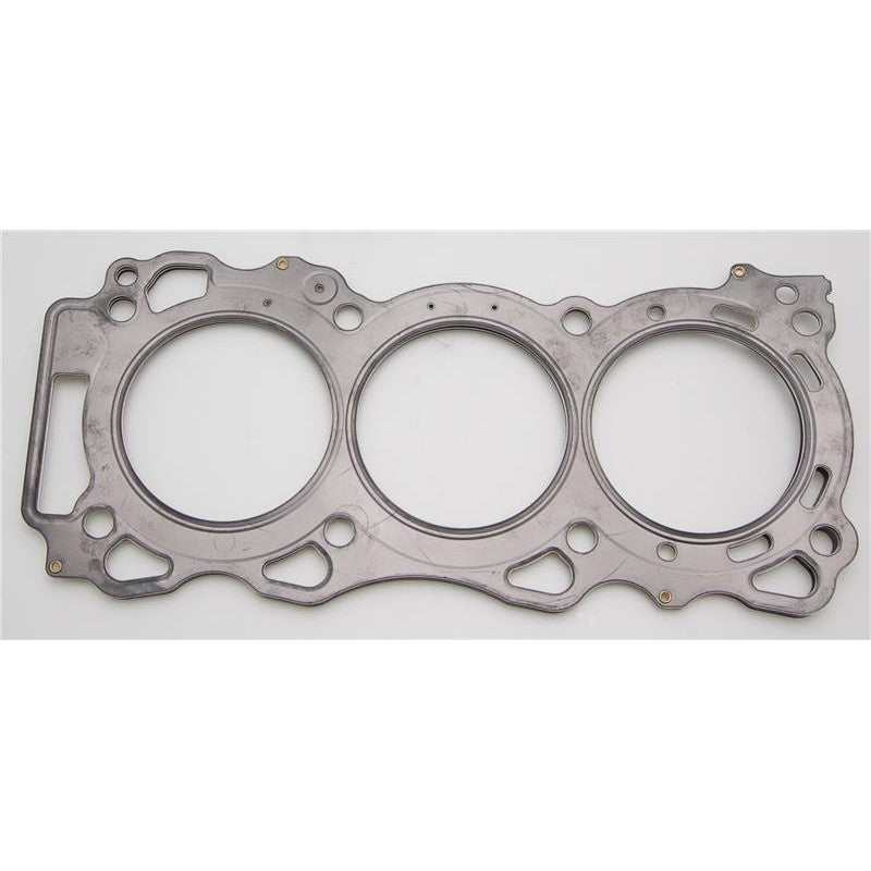 LHS Cometic MLS head gasket featuring Viton-coated stainless steel for Nissan VQ30DE and VQ35DE engines.