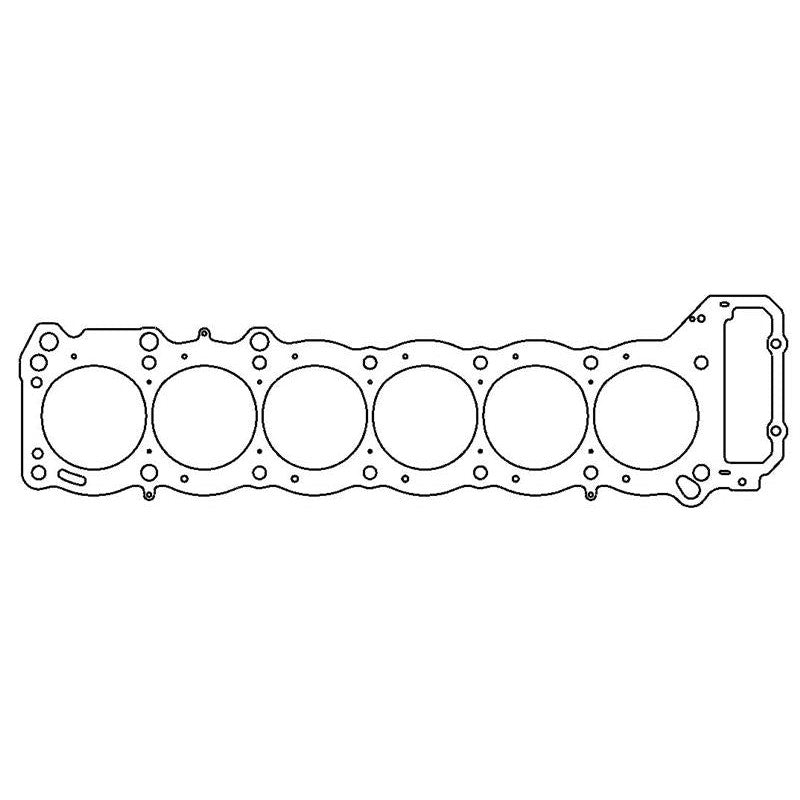 Cometic C4530-066 5-layer stainless steel MLS head gasket with Viton coating for Toyota 1FZ-FE engines.