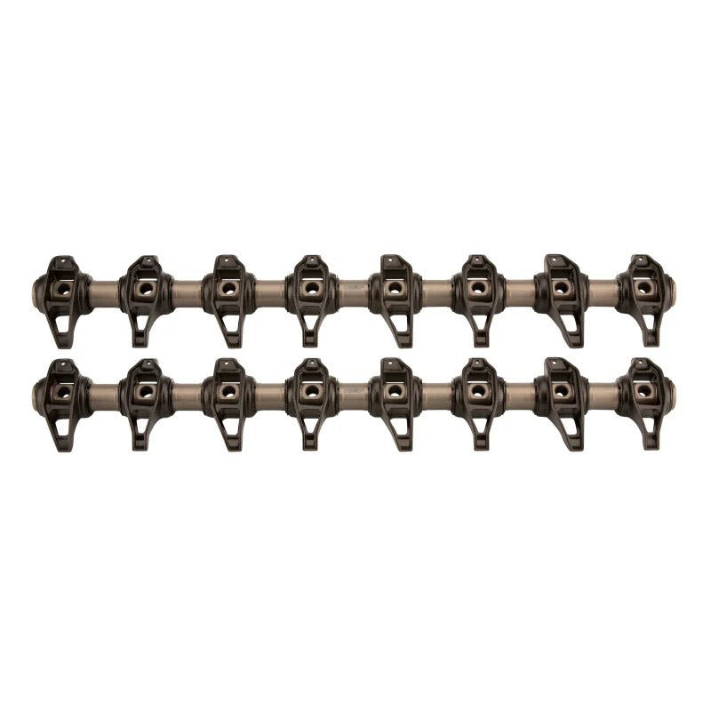 COMP Cams Max-Lift BSR Shaft Rocker Kit featuring Plasma Nitrided shafts and tri-layer bushings for GM LS7 engines.