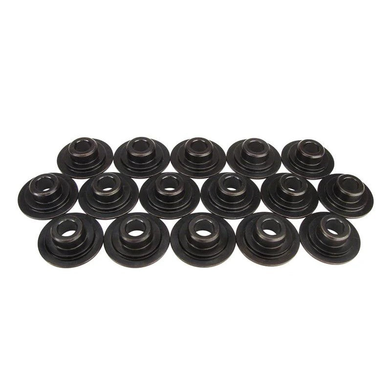 COMP Cams 7-degree steel valve spring retainers CNC-machined from SAE 4140 chromemoly steel.