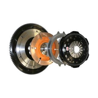 Comp1 Clutch Race Super Single ceramic clutch disc and pressure plate assembly for Acura RSX and Honda Accord