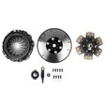 Competition Clutch Stage 4 Strip Series 1620 ceramic 6-puck clutch kit with pressure plate and steel flywheel
