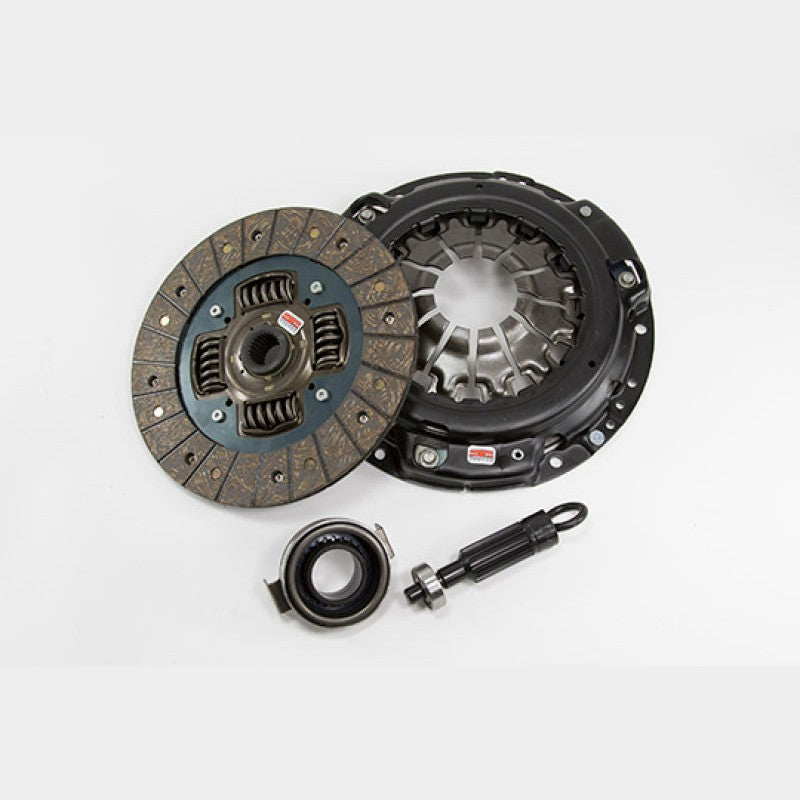 Competition Clutch Stage 2 Street Series 2100 clutch kit with steel-backed Brass Plus sprung disc and pressure plate.