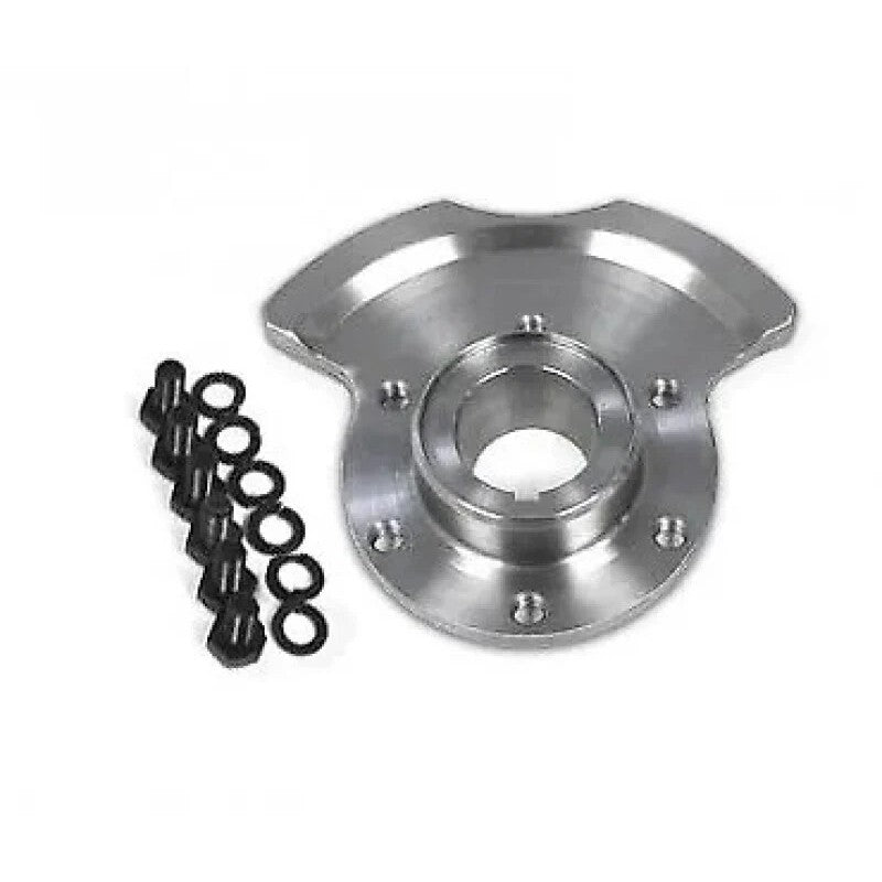 Competition Clutch steel rear counterweight and mounting bolts for 1986-1988 Mazda RX-7 rotary engines.