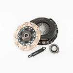 Competition Clutch 2600 Series Stage 3 kit with segmented ceramic sprung disc, pressure plate, and installation hardware.