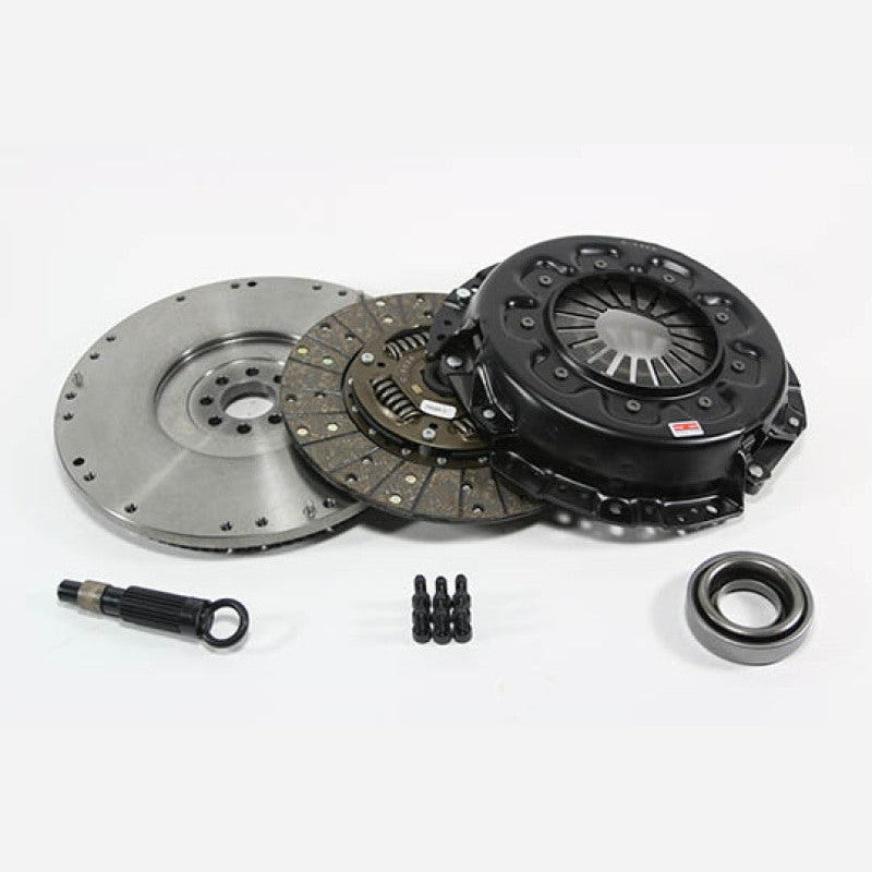 Competition Clutch White Bunny 250mm upgrade kit including performance flywheel, clutch disc, and pressure plate.