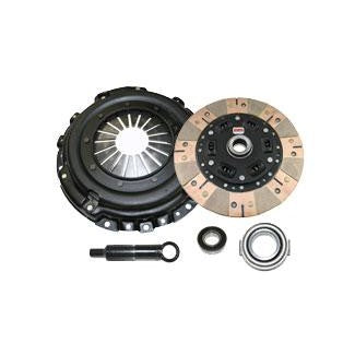 Competition Clutch Stage 3 2600 clutch kit with segmented ceramic sprung disc, pressure plate, and alignment tool.