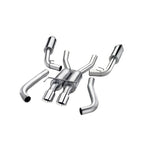 CORSA Performance Sport Axle-Back Exhaust System with dual-walled polished tips for 2006-2008 Corvette.