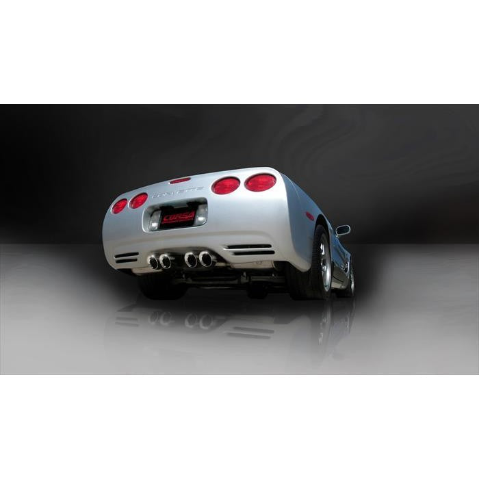 CORSA Performance 304 stainless steel X-pipe mid-section for 1997-2004 Chevrolet Corvette C5.