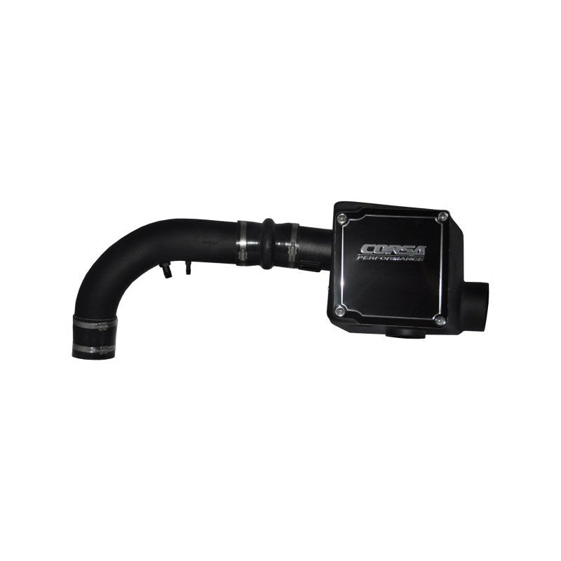 CORSA Performance air intake for 2011-2014 Ford F-150 6.2L with enclosed airbox and Donaldson PowerCore filter.