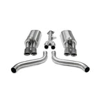 Corsa 14115 Sport Cat-Back Exhaust system with 304 stainless steel piping and dual-walled polished tips.