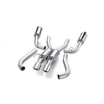 Corsa Sport polished 304 stainless steel cat-back exhaust system with 3-inch inlet for 1996-2002 Dodge Viper.