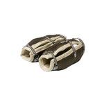 Corsa Performance AC011 basalt-lined titanium-infused catalytic converter heat blankets for C8 Corvette.