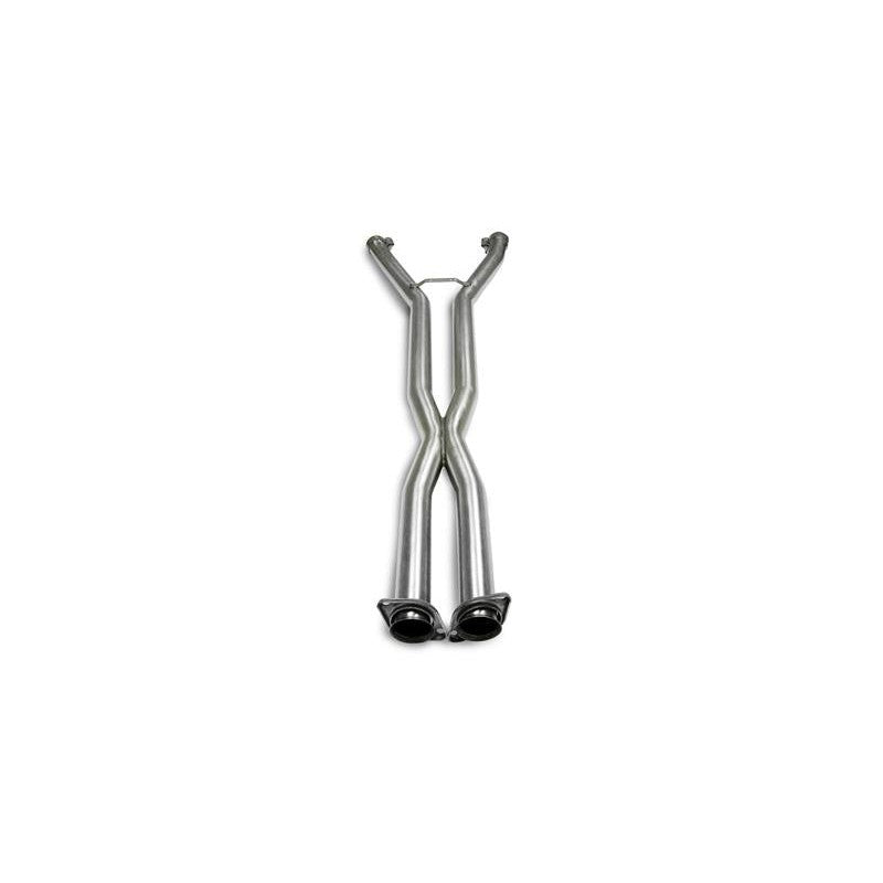 Corsa Performance stainless steel crossover XO-Pipe exhaust for 2005-2008 Chevrolet Corvette