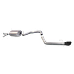 Corsa 304 stainless steel cat-back exhaust system with 4-inch black tips for 2008-2017 Toyota Sequoia.