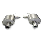 Corsa 304 stainless steel Sport axle-back exhaust system with polished dual-walled tips for 2009-2014 Cadillac CTS V