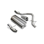 Corsa Sport 304 stainless steel cat-back exhaust system with polished dual-walled tips for 2009-2014 Tahoe and Yukon.