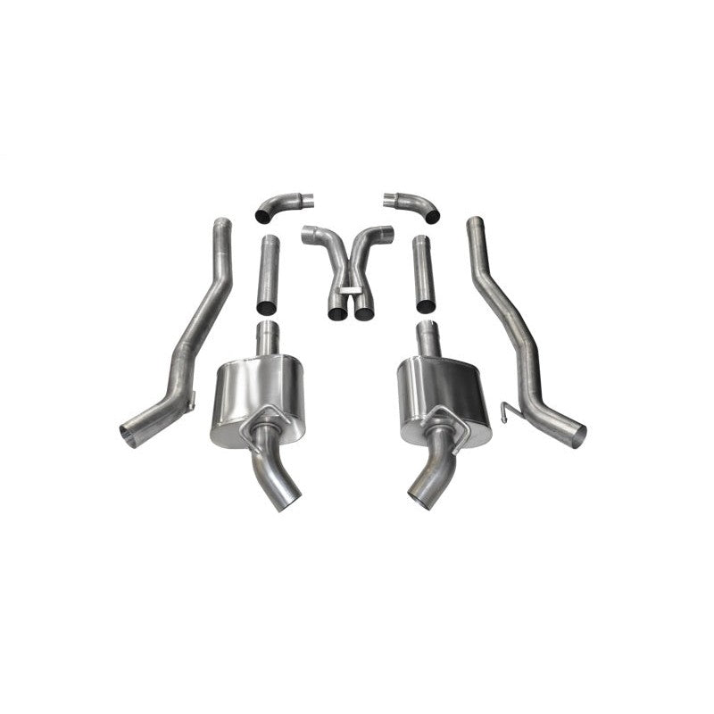 Corsa Xtreme 3 inch 304 stainless steel cat-back exhaust system for 2010-2013 Chevrolet Camaro SS