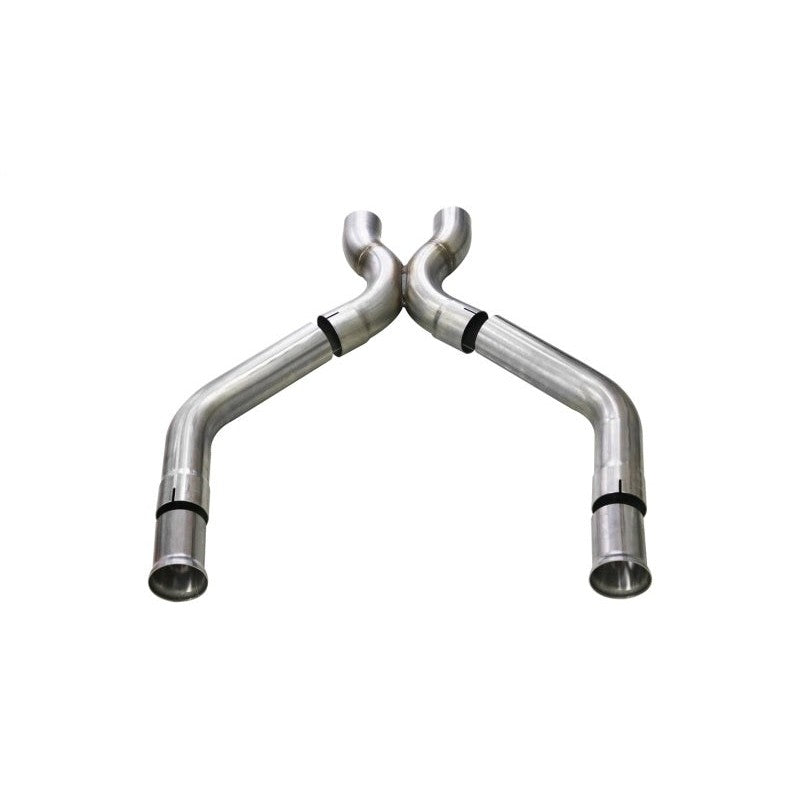 Corsa 14370 2.75-inch stainless steel XO-pipe with catalytic converters for 2011-2014 Ford Mustang GT