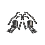 Corsa Sport cat-back exhaust system with XO-pipe and polished tips for 2012-2015 Chevrolet Camaro ZL1.