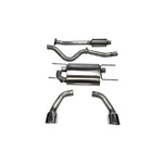 Corsa 304 stainless steel sport cat-back exhaust system with dual polished tips for 2013-2025 Subaru BRZ and Toyota 86.