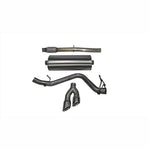 Corsa 14848 Touring cat-back exhaust system with 3-inch 304 stainless steel piping and dual-wall polished tip.