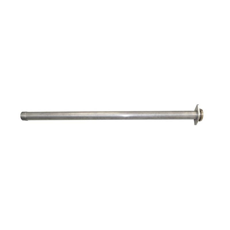 Corsa stainless steel 3-inch resonator delete pipe with laser-cut flange for 2015-2020 Ford F-150 5.0L