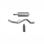 Corsa dB Series cat-back exhaust system for Ford F-150 featuring a single side exit and a 4-inch polished stainless steel tip.