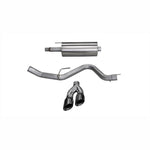 Corsa 14837BLK Sport cat-back exhaust with dual 4-inch black tips for 2015-2020 Ford F-150 5.0L V8.