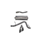 Corsa 3-inch stainless steel cat-back exhaust with twin 4-inch black tips for 2015-2020 GMC Yukon Denali