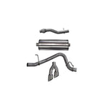 Corsa 3-inch stainless steel cat-back exhaust system with twin 4-inch polished tips for GMC Yukon XL.