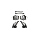 Corsa 2.75 inch Xtreme axle-back exhaust system with dual black stainless steel tips for 2016-2019 Cadillac CTS V.