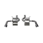 Corsa Xtreme axle-back exhaust system with polished dual-walled tips and 2.75-inch piping for 2016-2024 Camaro SS.