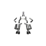 Corsa 21006BLK Xtreme cat-back exhaust system with 304 stainless steel piping and dual 3.5-inch black tips.
