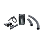 CORSA Performance 6061 aluminum oil catch can with hoses and mounting bracket for 2018-2023 Ford Mustang GT