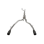 Corsa Performance Xtreme 3-inch 304 stainless steel cat-back exhaust system with dual black PVD tips for Ram TRX